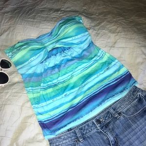 Tie dye print Halter